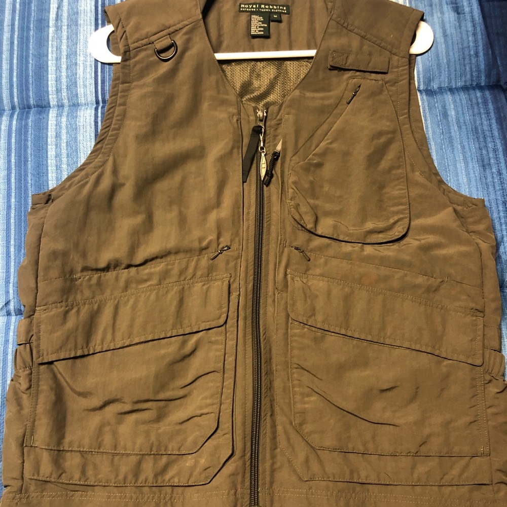 Mens medium royal robins adventure vest